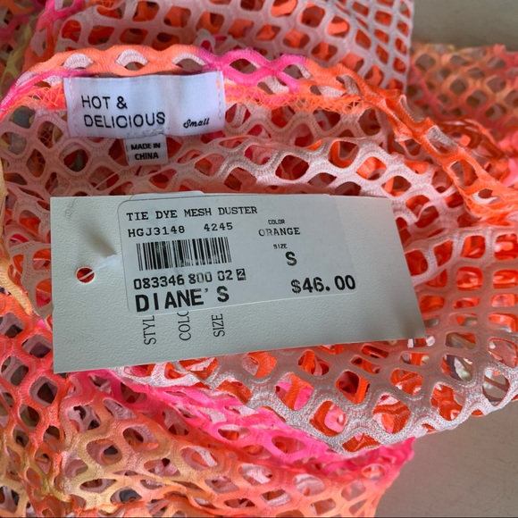 HOT & DELICIOUS | NWT Tie Dye Swim Duster - Picture 9 of 9